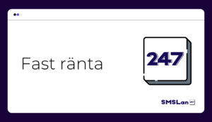 Fast ränta