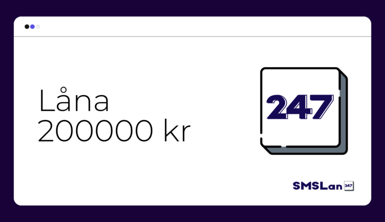 Låna 200000 kr